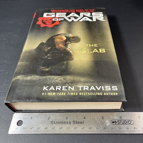 Gears Of War The Slab Karen Traviss First Gallery Books Edition 2012 Hardcover - Picture 13 of 14